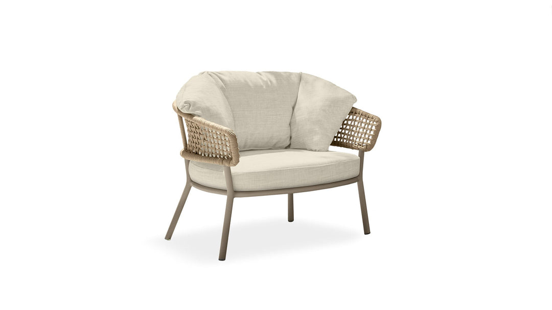 Moon Alu outdoor living room armchair