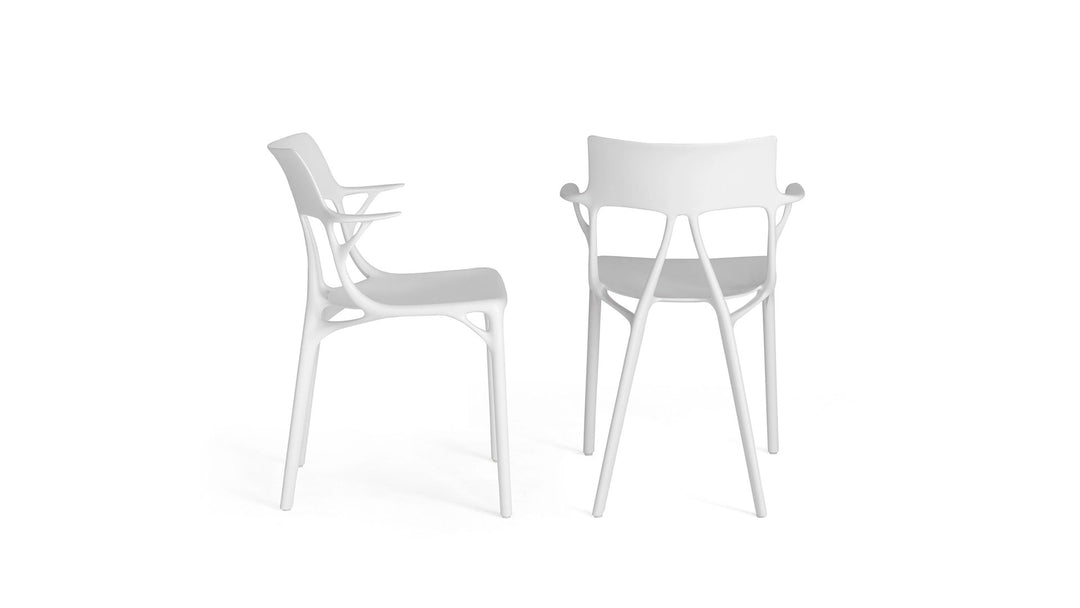 Silla blanca AI de Kartell (juego de 2)