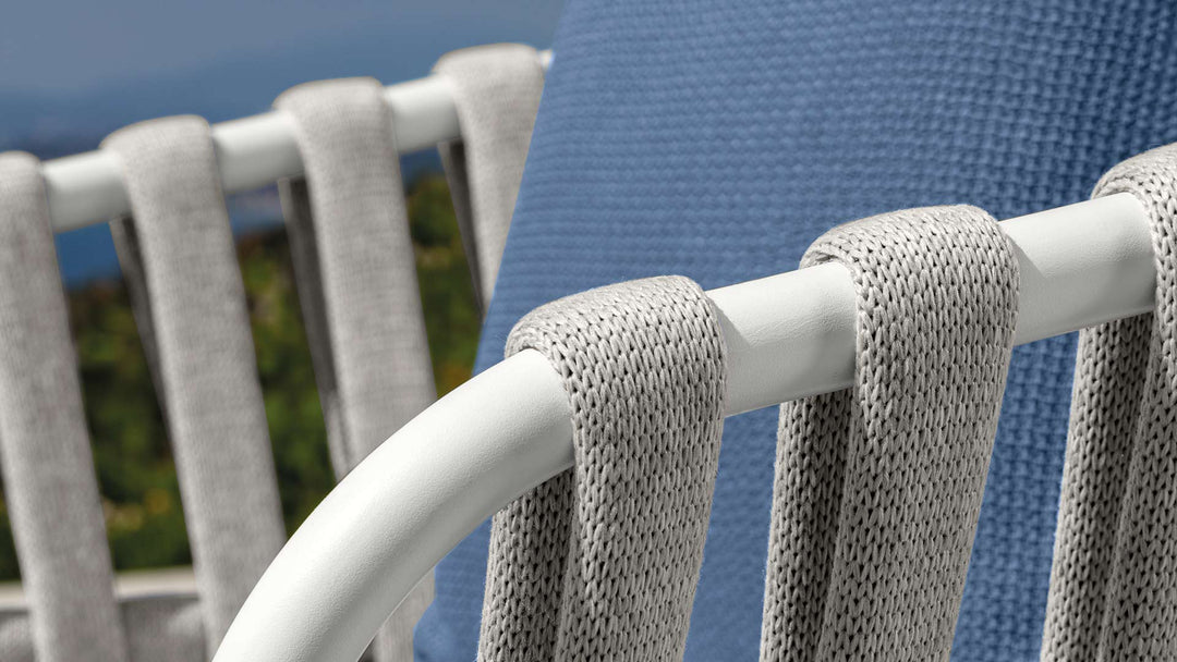 Sillón de exterior con marco para sala de estar