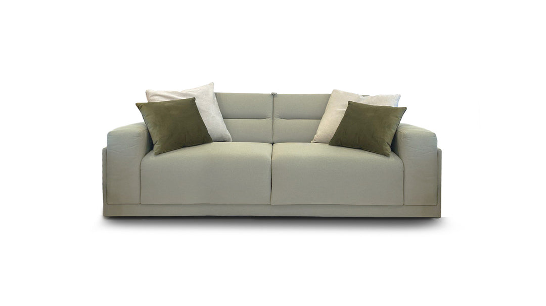 Sofá cama Pad - tela verde claro