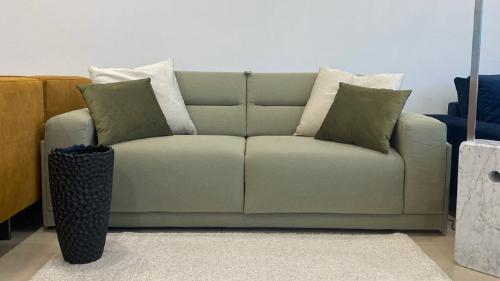 Sofá cama Pad - tela verde claro