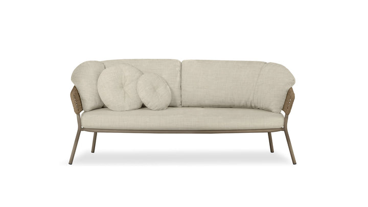 Moon Alu 2-seater outdoor sofa