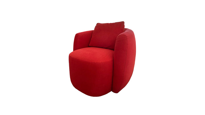 Emotion fauteuil  - tissu rouge