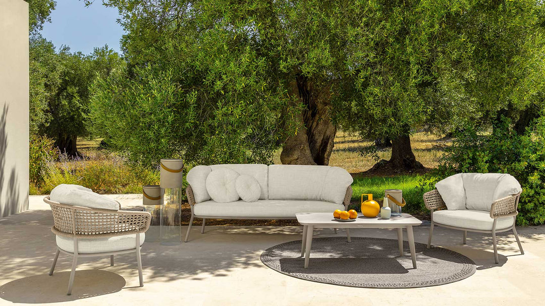 Moon Alu 2-seater outdoor sofa