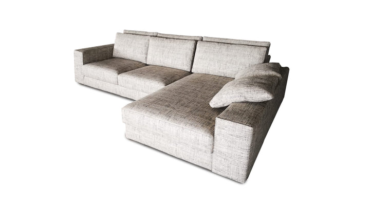 Shade 275cm corner sofa - Light grey fabric