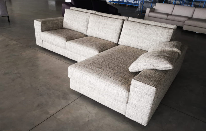 Shade 275cm corner sofa - Light grey fabric