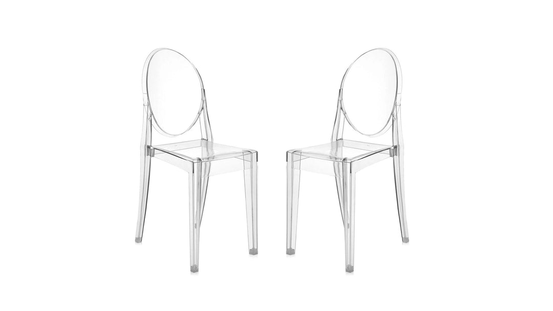 Victoria Ghost chair by Kartell
