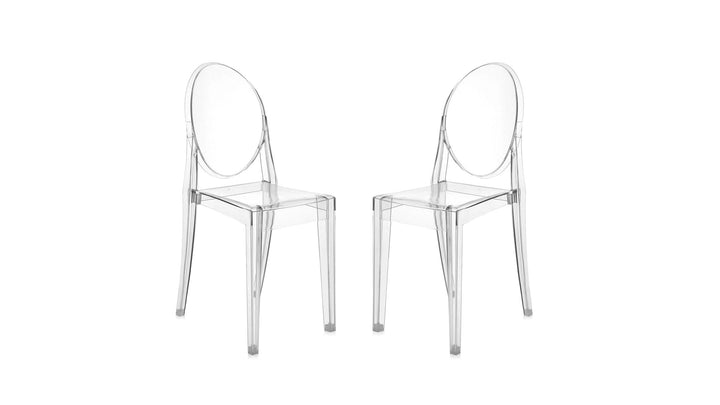 Victoria Ghost chair by Kartell
