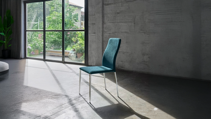 Set 4 Town chair - petrol colour